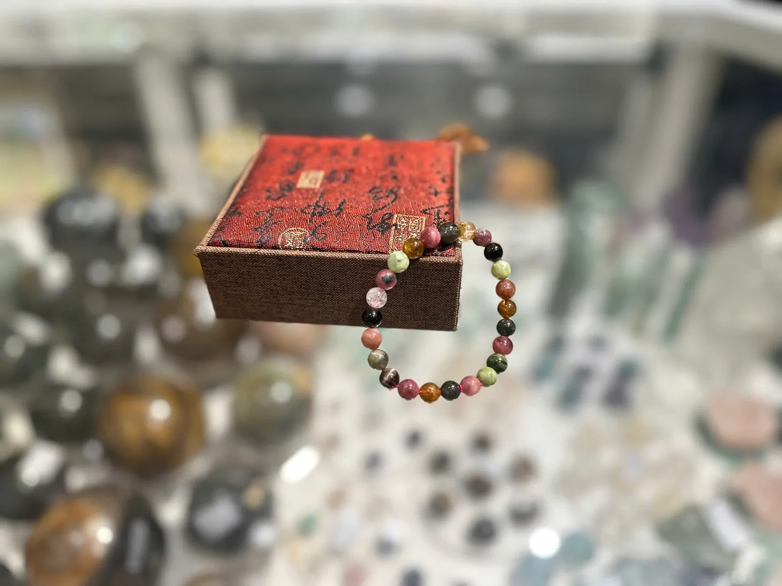Chuỗi Hồng Lục Bảo A+++++ (17.2g - 24 bi) S6376-S3-8514