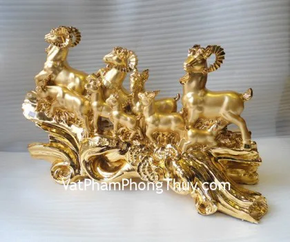 Dê 9 con vàng - cửu dương hỷ thái H022G