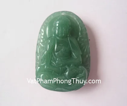 Phật bản mệnh đá ngọc Đông Linh - Tuổi Dậu (Bất Động Minh Vương) FS5068-10