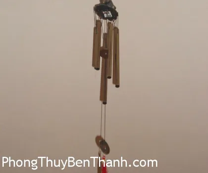 Chuông gió 5 ống nhôm bát quái lớn FC1245