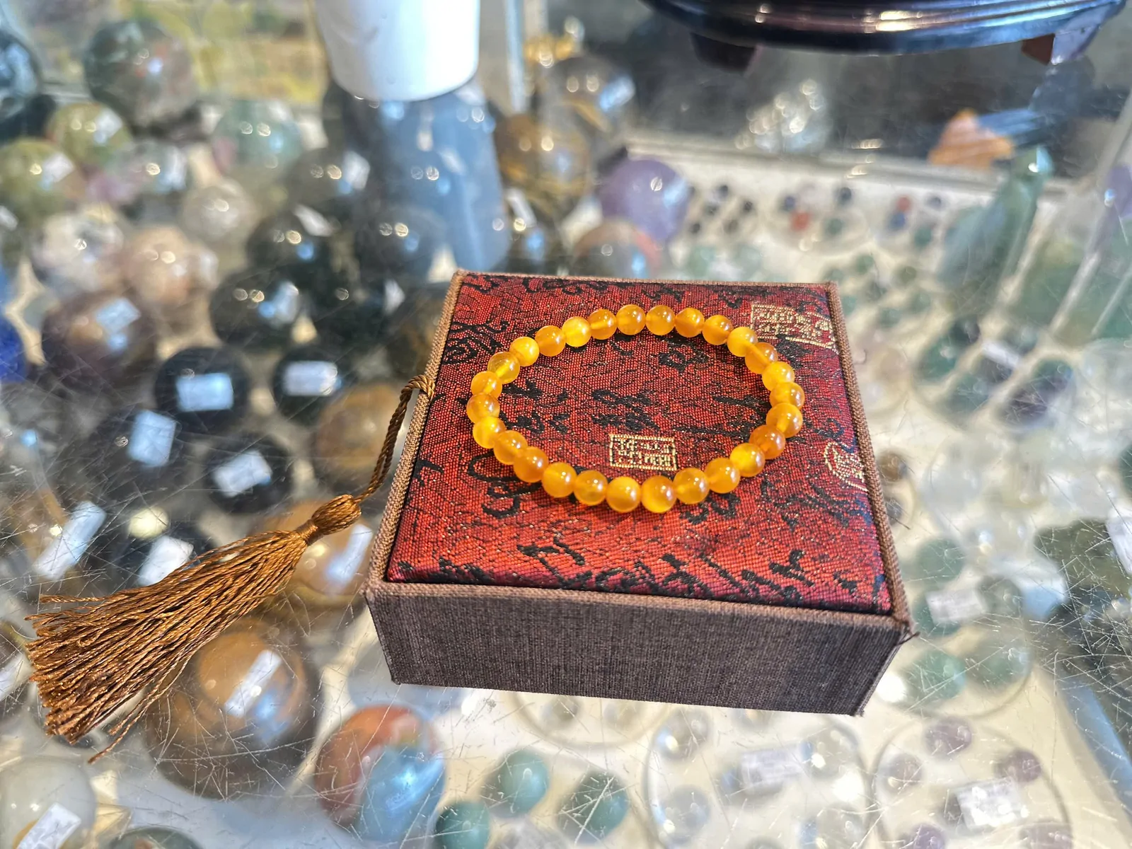 Chuổi hổ phách Ba Lan A+++++ (5.2g) S6354-S5-8268