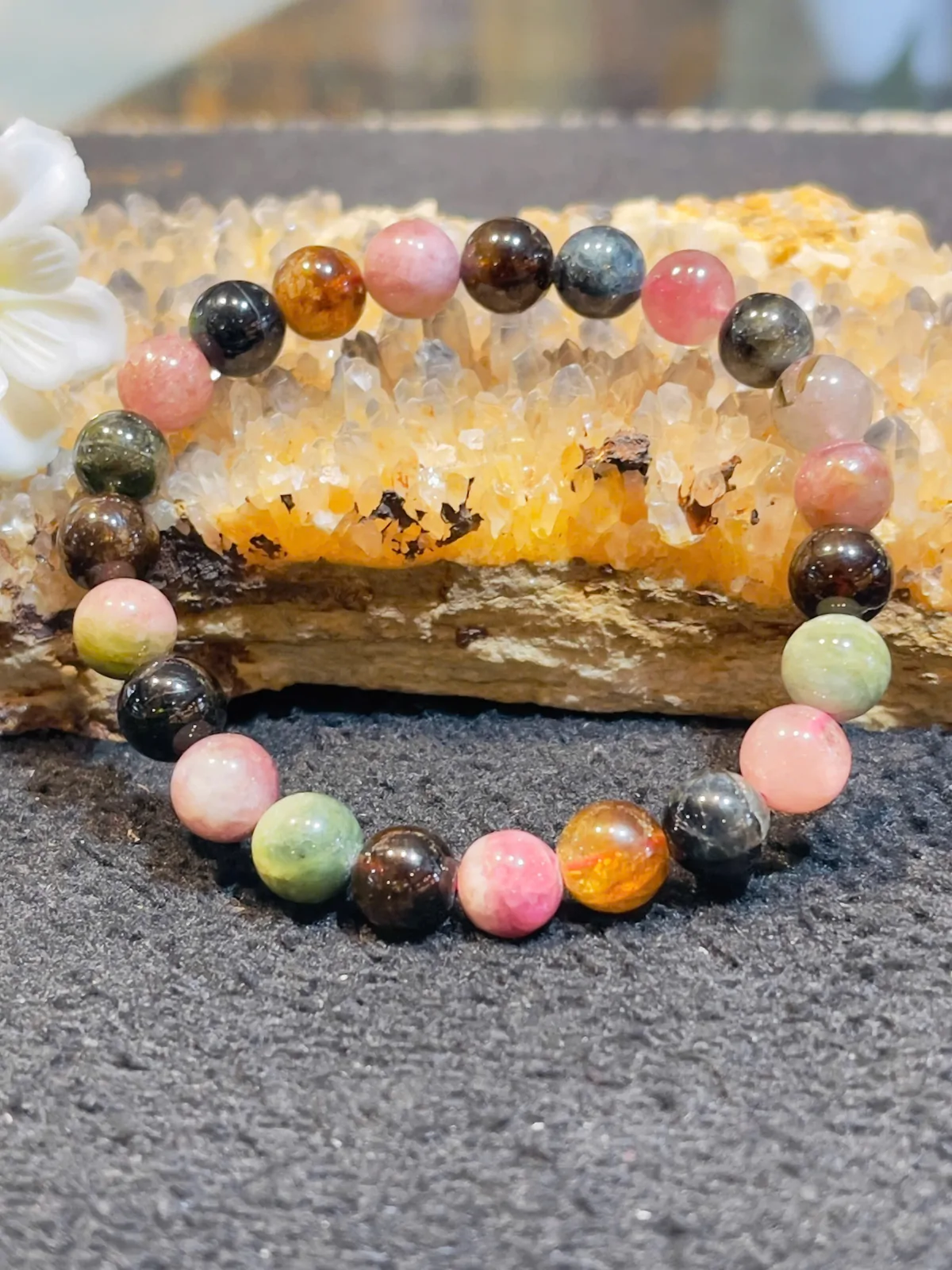 Chuỗi hồng lục bảo A+++ (19.3g) S6377-S5-2545